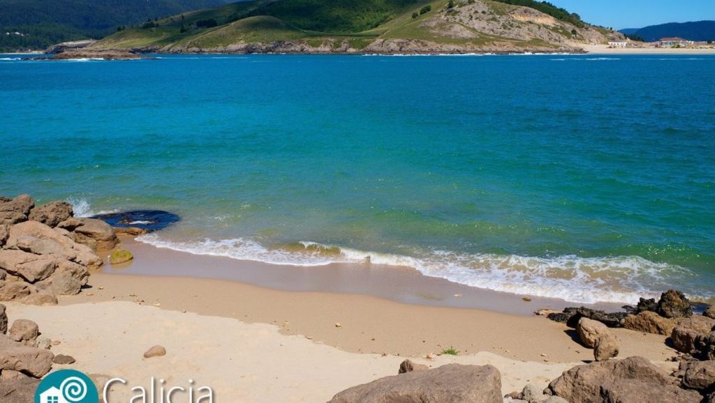 Horizonte desde Praia da Aguieira, Galicia, A Coruña