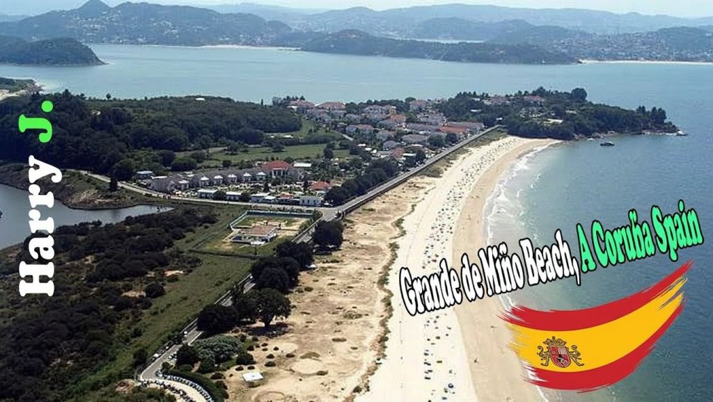 Entorno natural de Praia da Alameda en A Coruña
