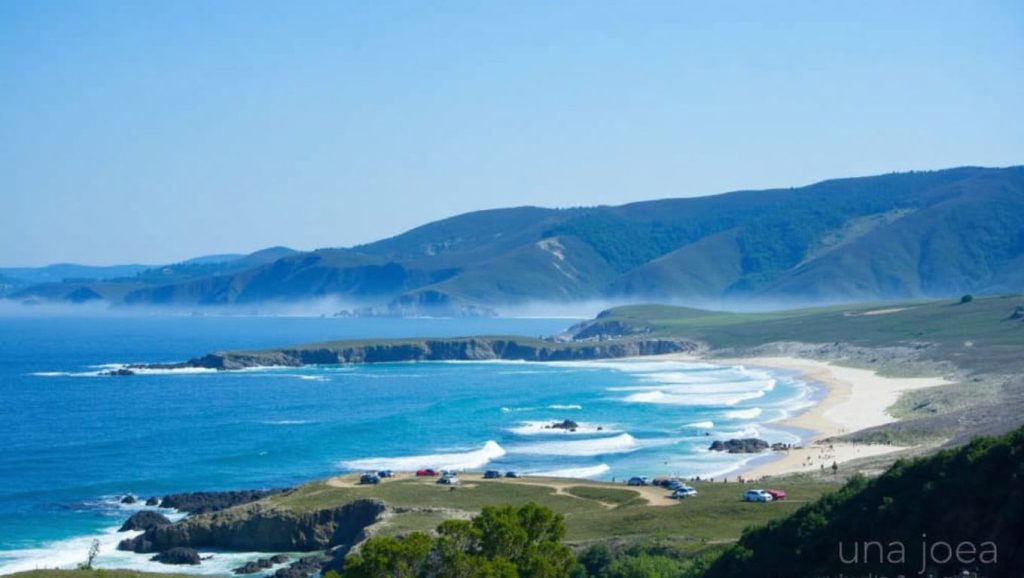Playa da Alta en Galicia, A Coruña