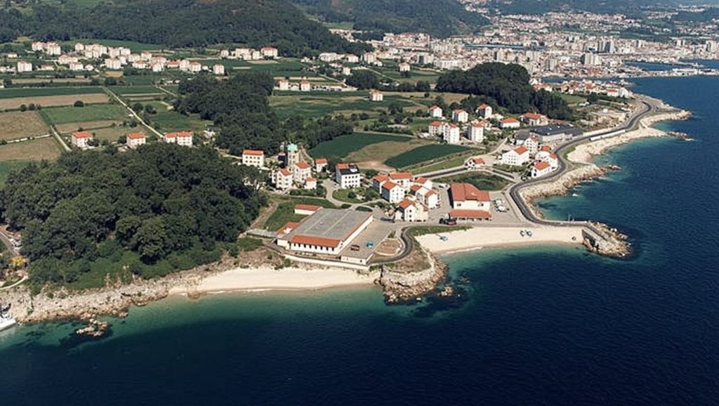 Panorámica de Praia da Ameixida, Pontevedra