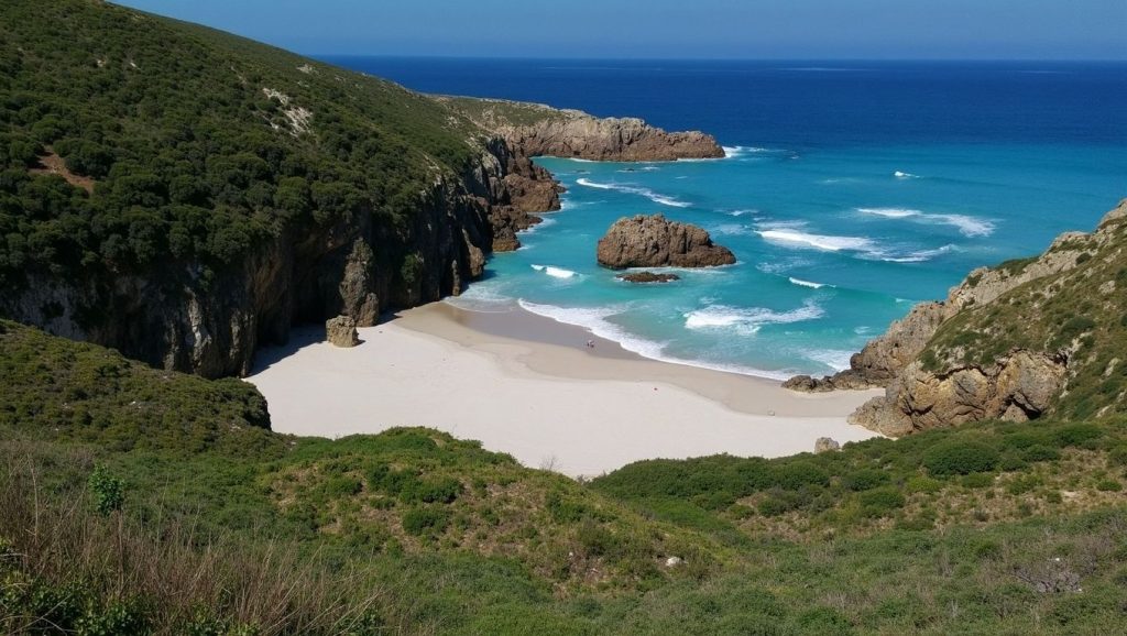 Praia da Arbosa en Arteixo (A Coruña)
