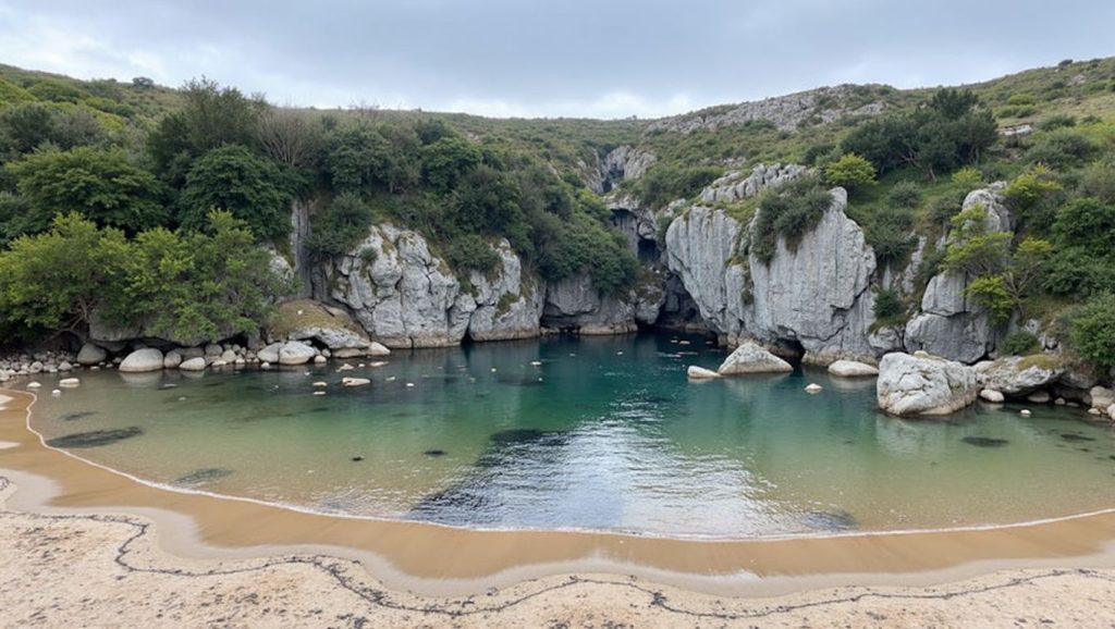 Aguas de Praia da Arbosa en Asturias (Asturias)