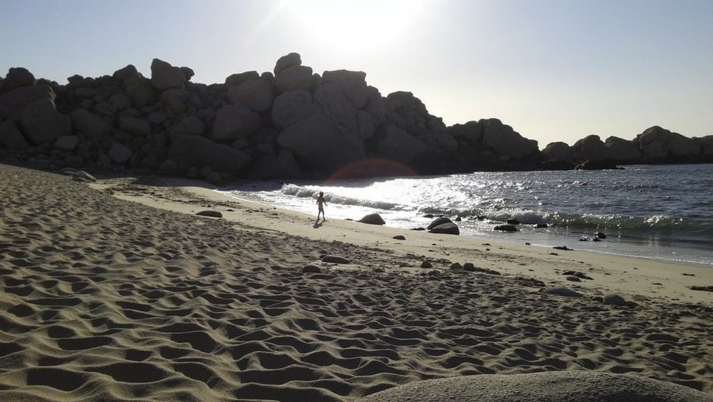 Arena de Praia da Area Basta, Ribeira (Pontevedra)