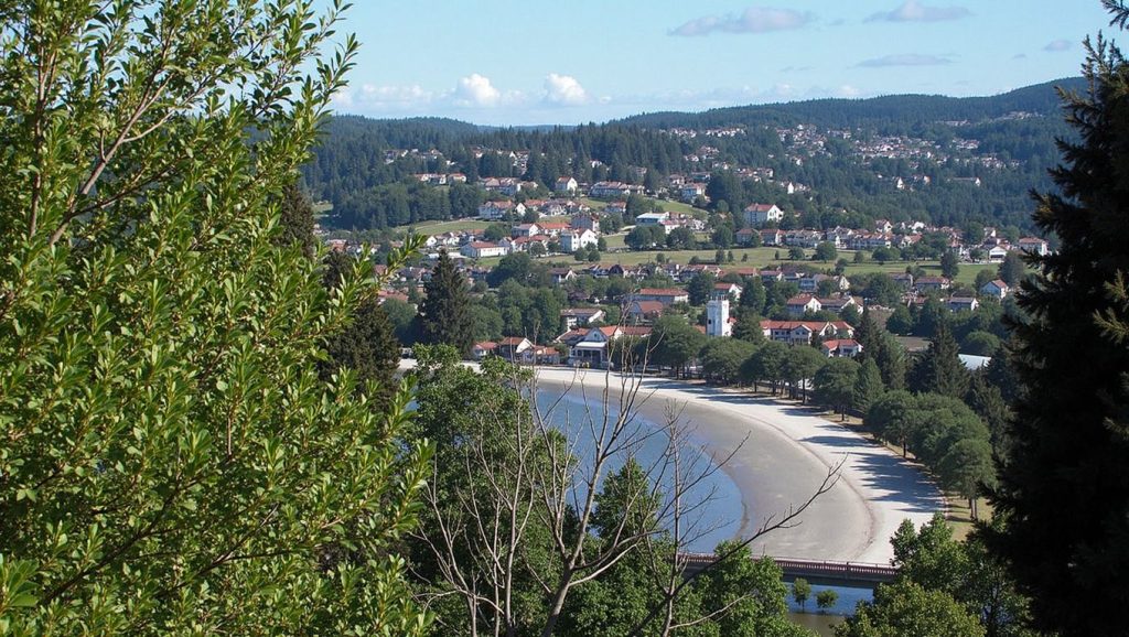 Ría y costa de Praia da Area de Cabanas en Redondela, Pontevedra
