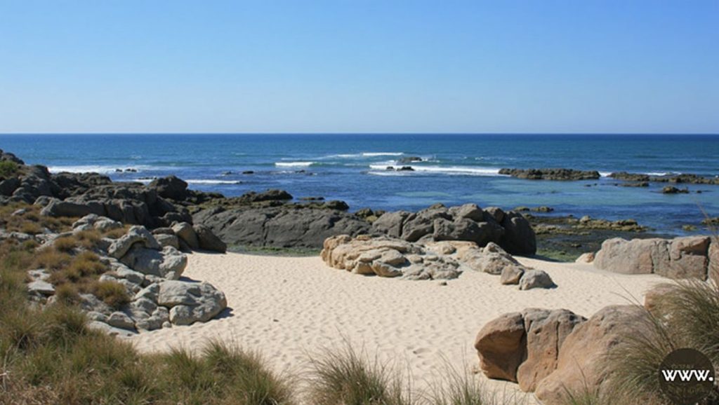 Arena fina en da Area do Fornelo, Galicia, A Coruña