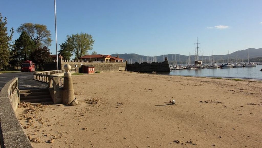 Panorámica de Praia da Area dos Bois, Pontevedra