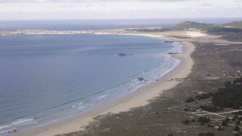Arena de Praia da Area dos Bois, Ribeira (Pontevedra)
