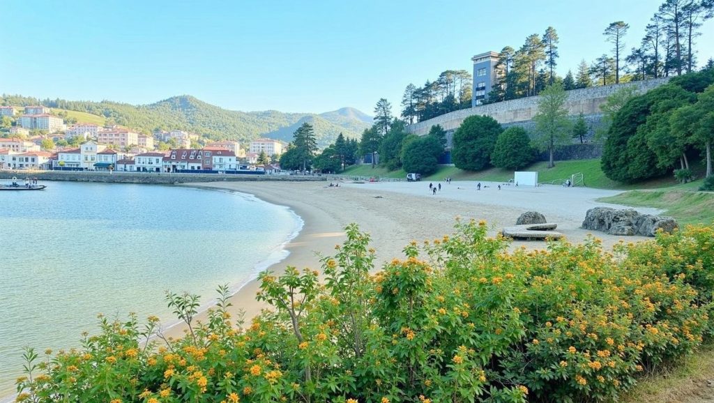 Arena de Praia da Area dos Viños, Vigo (Pontevedra)
