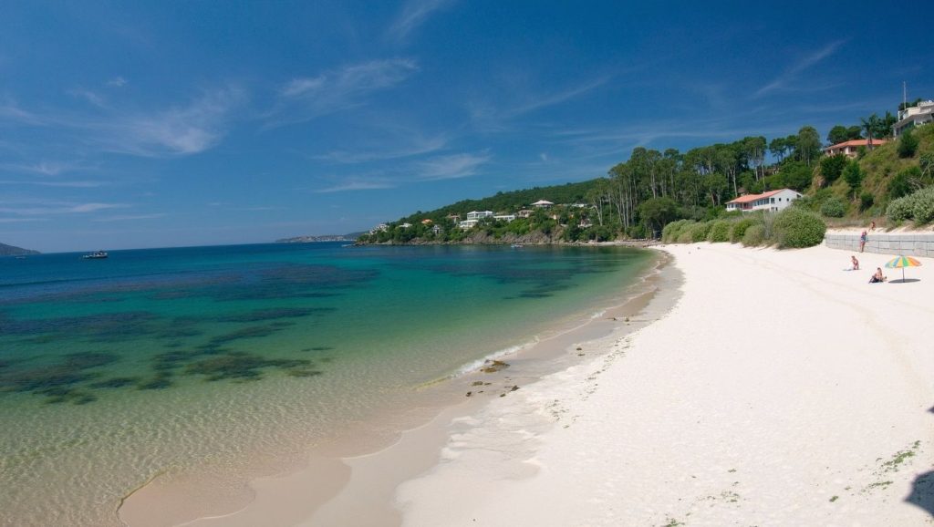 Praia da Area Fofa en Nigrán (Pontevedra)