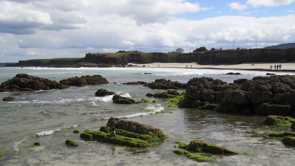 Entorno natural de Praia da Area Longa en Lugo