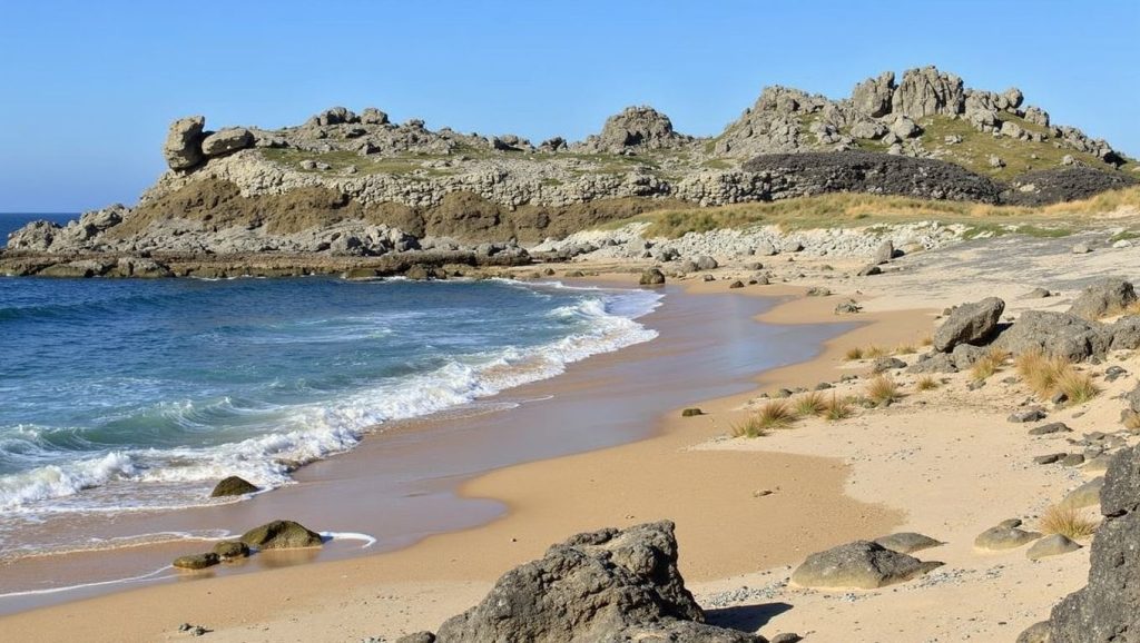Aguas de Praia da Area Triga en Muros (A Coruña)