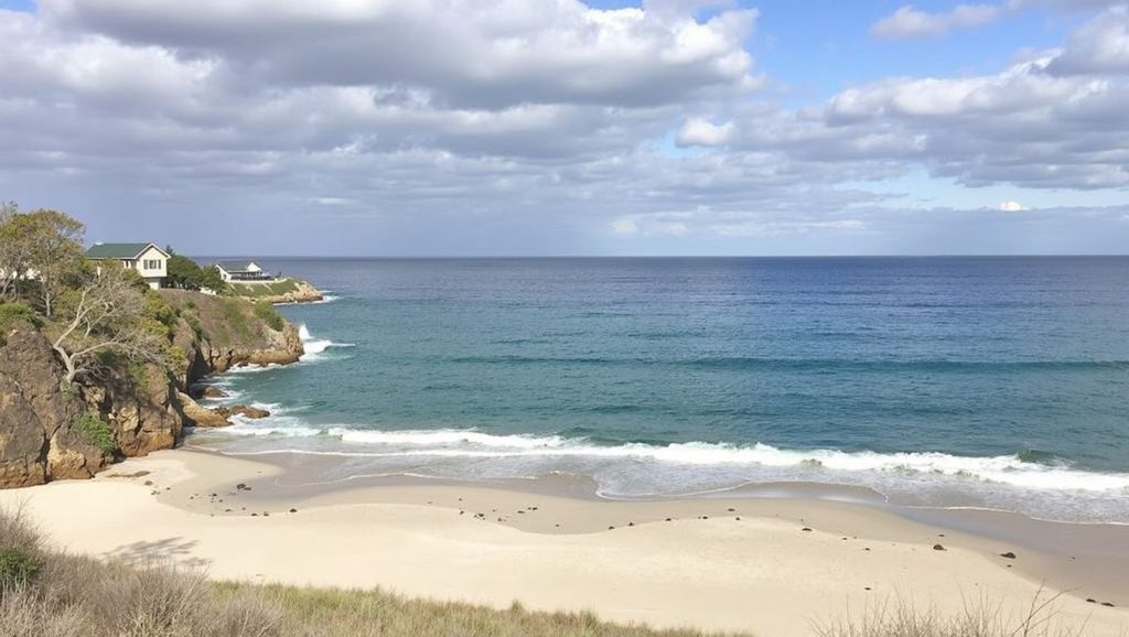 Entorno natural de Praia da Areoura en Lugo