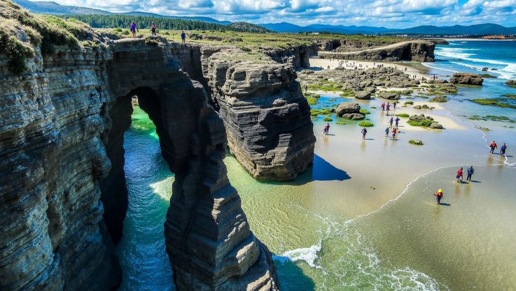 Acantilados y costa de Praia da Arnela, Ribadeo (Asturias)
