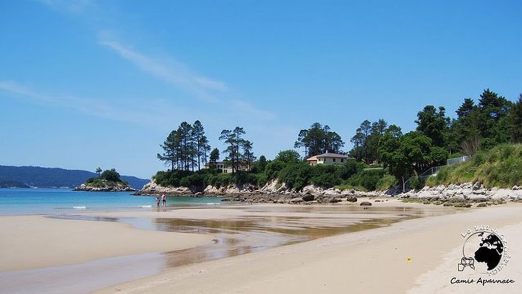 Panorámica de Praia da Arnela Grande, A Coruña