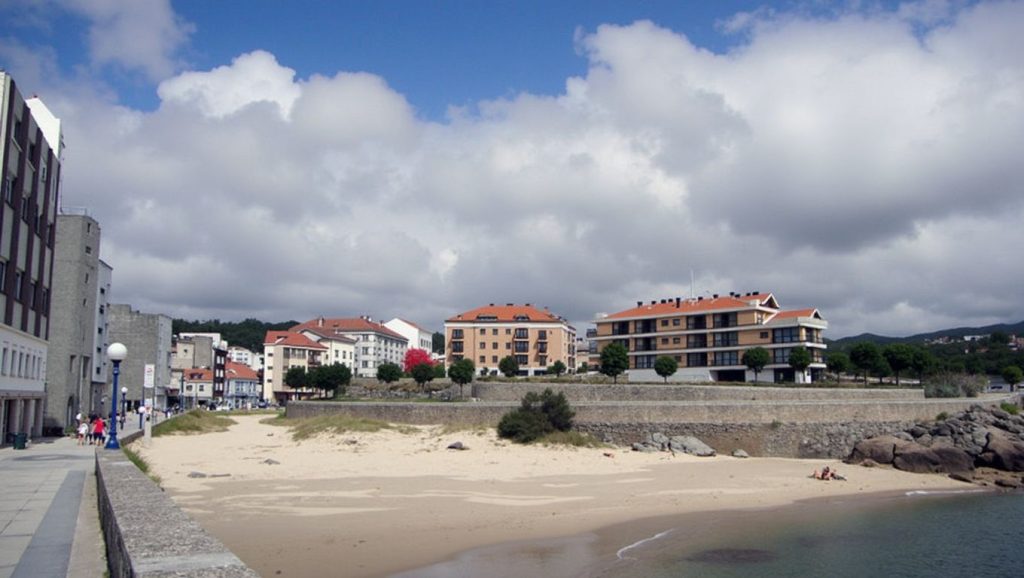 Acantilados y costa de Praia da Arnela Grande, A Laracha (A Coruña)