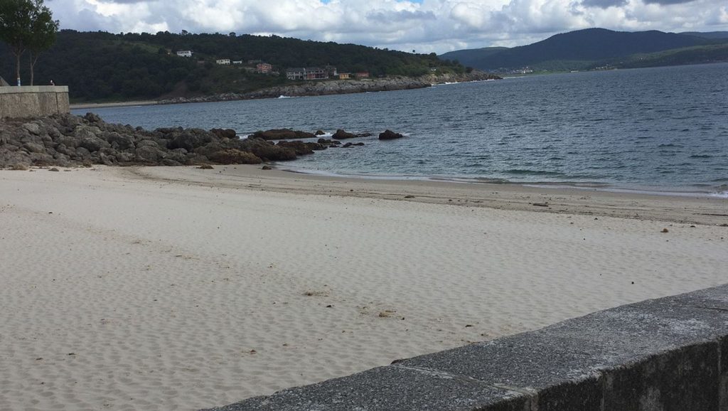 Entorno natural de Praia da Arnela Grande en A Coruña