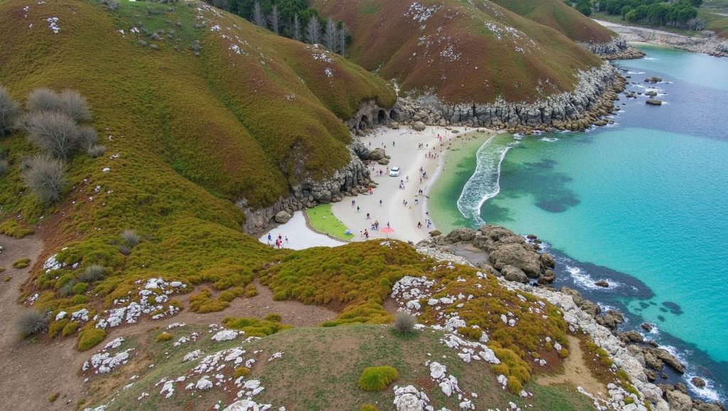 Praia da Arnela Pequena en A Laracha (A Coruña)