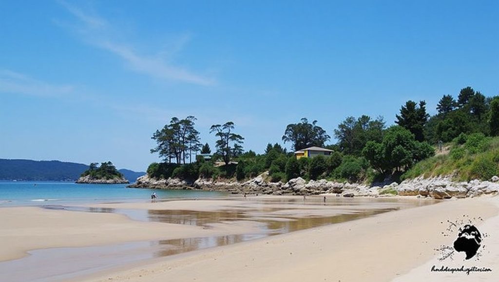 Aguas de Praia da Arnela Pequena en A Laracha (A Coruña)
