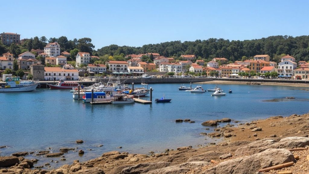 Entorno natural de Praia da Balea en A Coruña