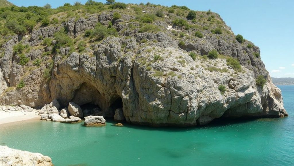 Entorno natural de Praia da Baleeira en Lugo