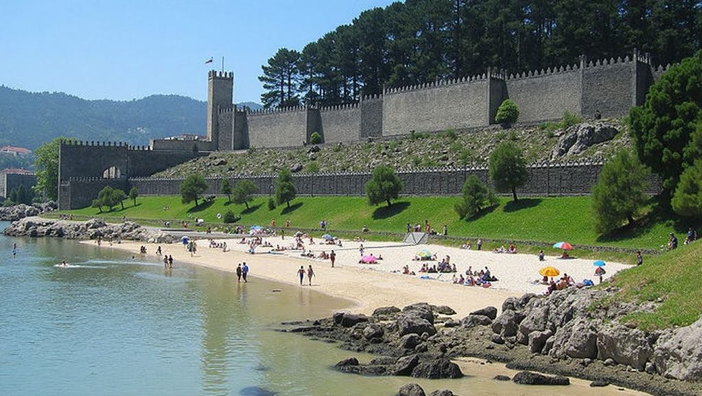 Panorámica de Praia da Barbeira, Pontevedra