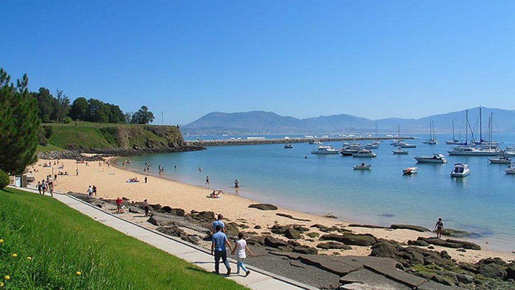 Arena de Praia da Barbeira, Baiona (Pontevedra)