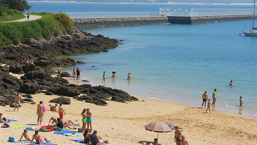 Entorno natural de Praia da Barbeira en Pontevedra