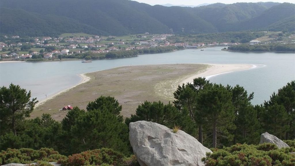 Panorámica de Praia da Barra, A Coruña