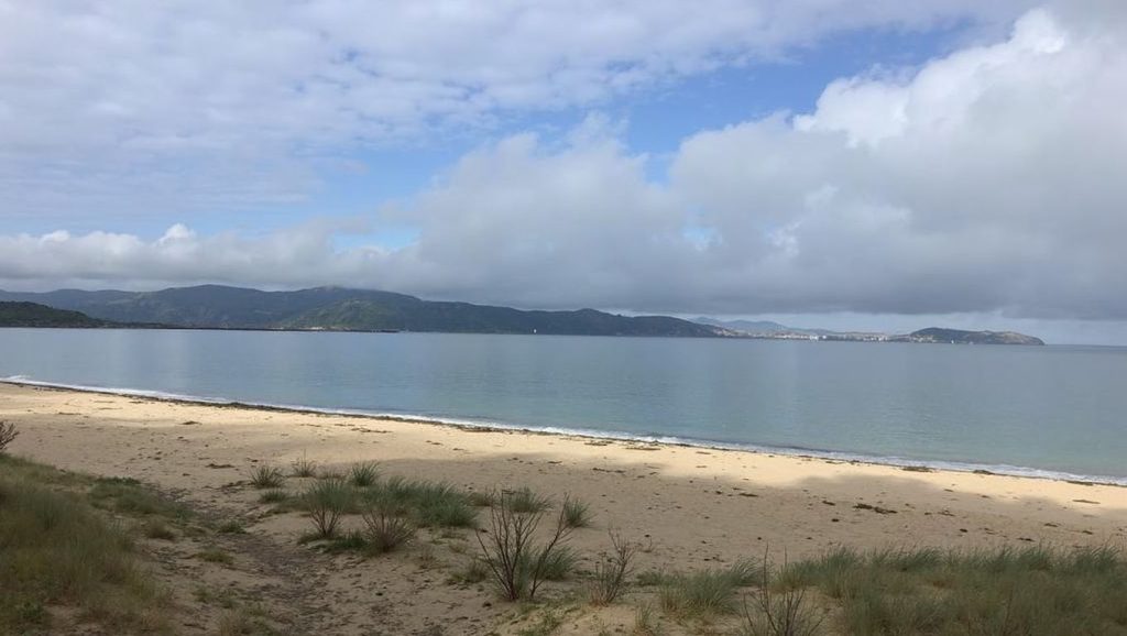 Praia da Barreira en Muxía (A Coruña)