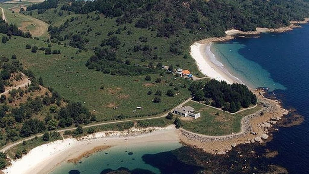 Panorámica de Praia da Barreira, A Coruña