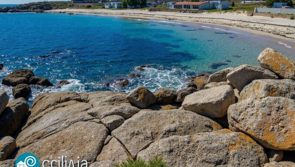 Praia da Barrosa en O Grove (Pontevedra)