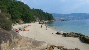 Praia da Borna (Moaña, Pontevedra)