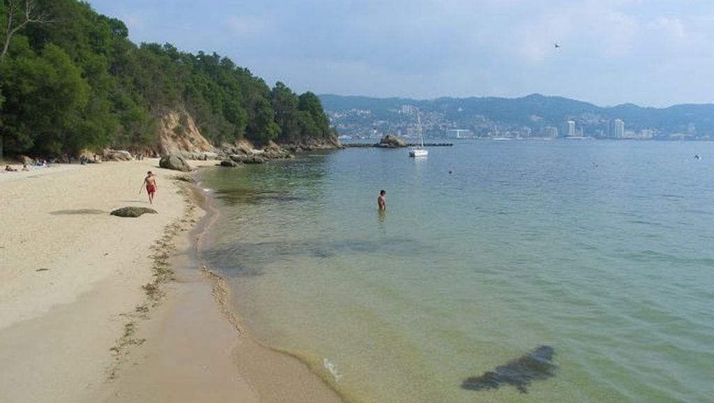 Panorámica de Praia da Borna, Pontevedra