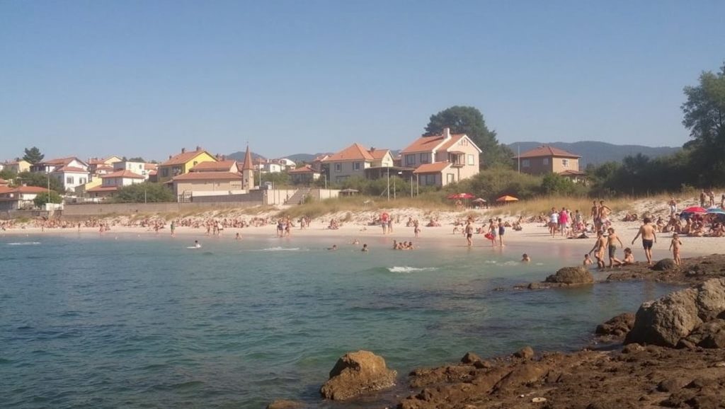 Arena de Praia da Calzoa, Vigo (Pontevedra)