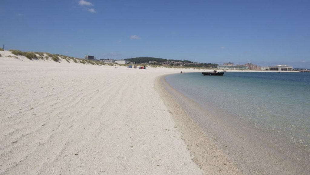 Arena fina en da Cambra, Ribeira, A Coruña