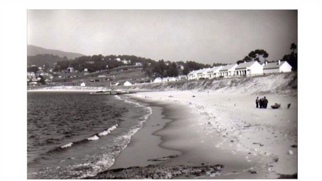 Praia da Cansadoura en Nigrán (Pontevedra)