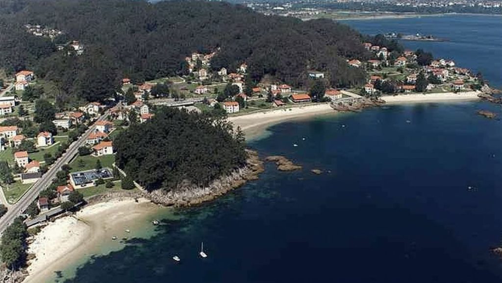 Panorámica de Praia da Canteira, Pontevedra