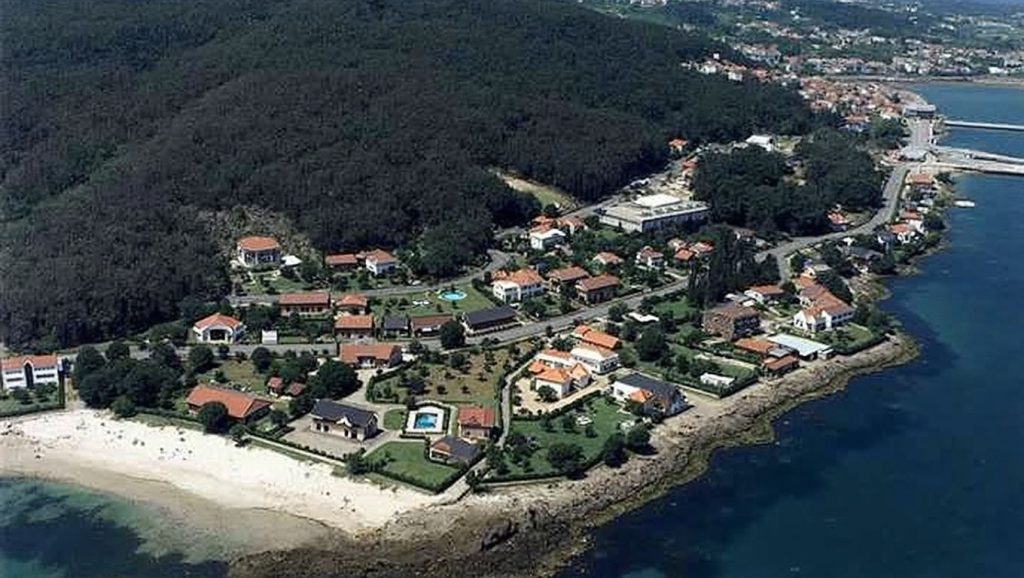 Ría y costa de Praia da Canteira en Poio, Pontevedra
