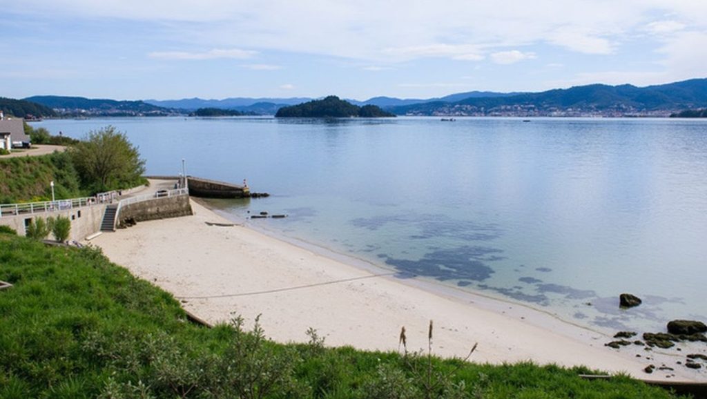 Aguas de Praia da Canteira en Poio (Pontevedra)