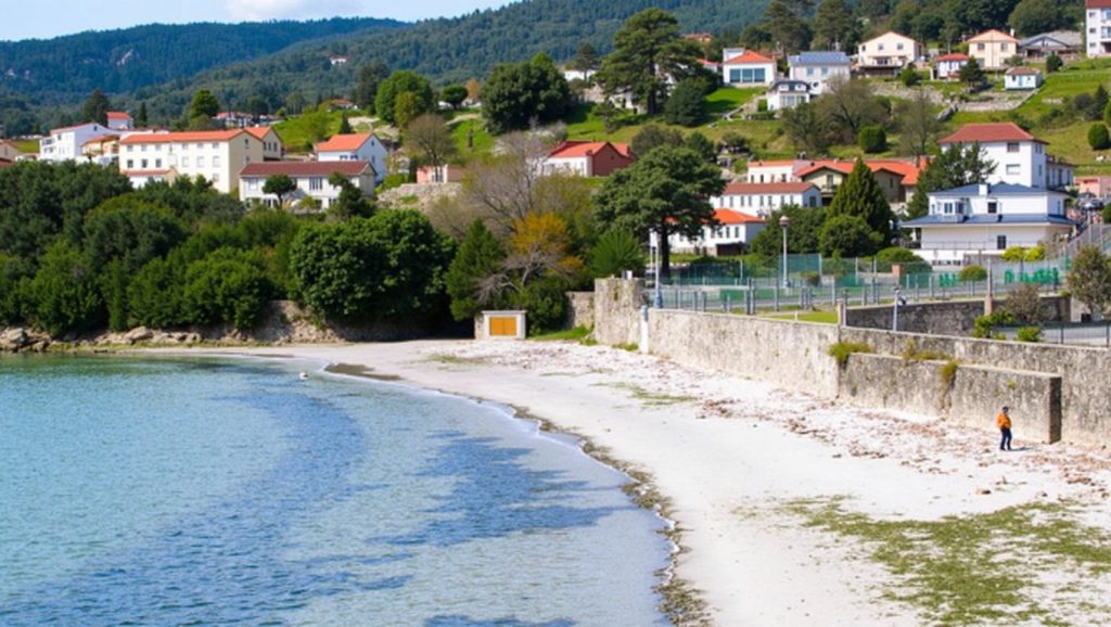 Arena de Praia da Canteira, Poio (Pontevedra)
