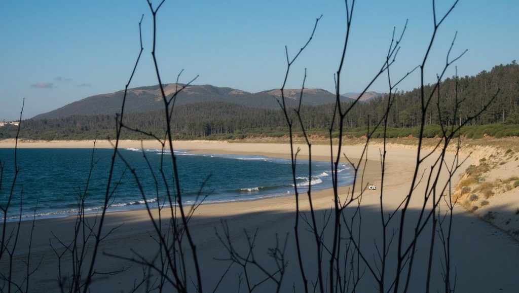Arena de Praia da Canteira de Marracoi, Ferrol (A Coruña)