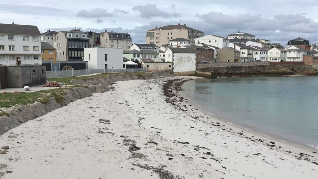 Panorámica de Praia da Caosa, Lugo