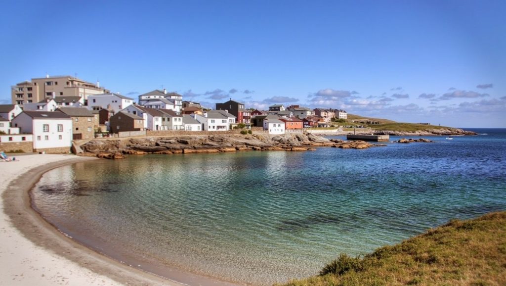 Aguas de Praia da Caosa en Cervo (Lugo)