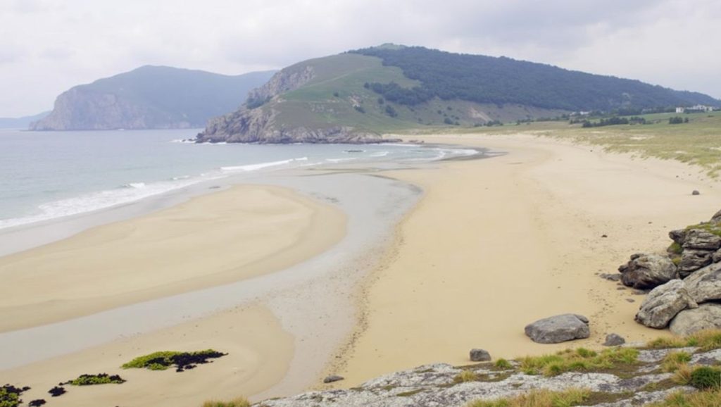 Camino de acceso a da Carteleira, Galicia, A Coruña