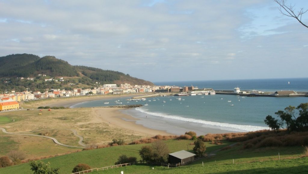 Praia da Concha en Cee (A Coruña)