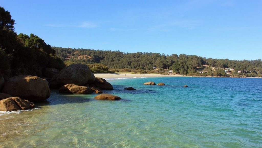 Praia da Congorza en Cangas de Morrazo (Pontevedra)