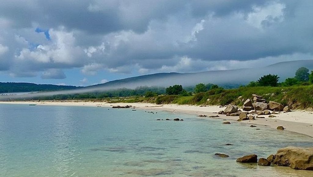 Praia da Corna (Galicia) — playa en la costa de A Coruña