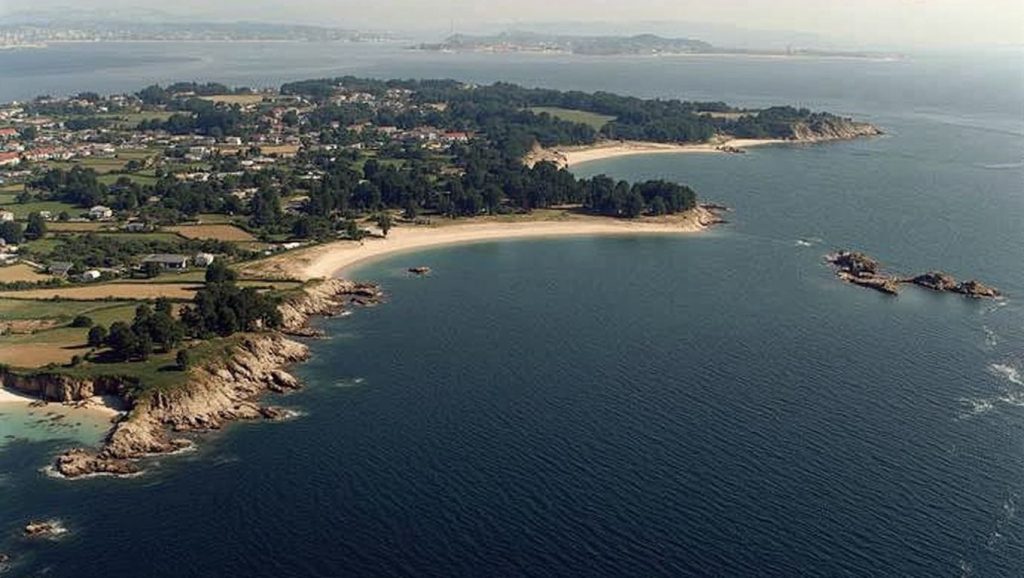 Camino de acceso a da Corna, Galicia, A Coruña