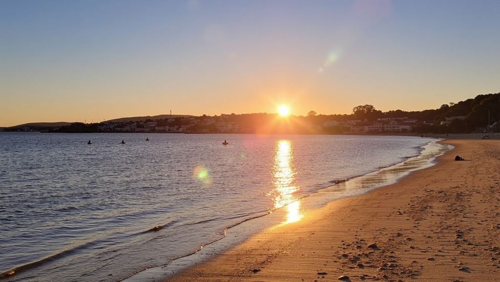 Arena fina en da Corna, Galicia, A Coruña