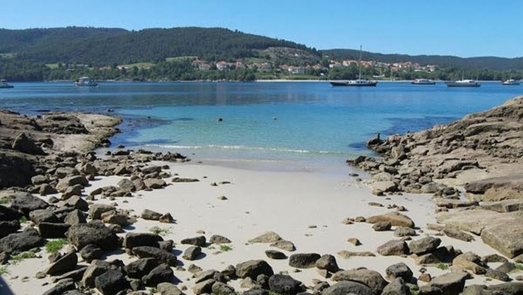 Praia da Cova de Balea en Cangas de Morrazo (Pontevedra)